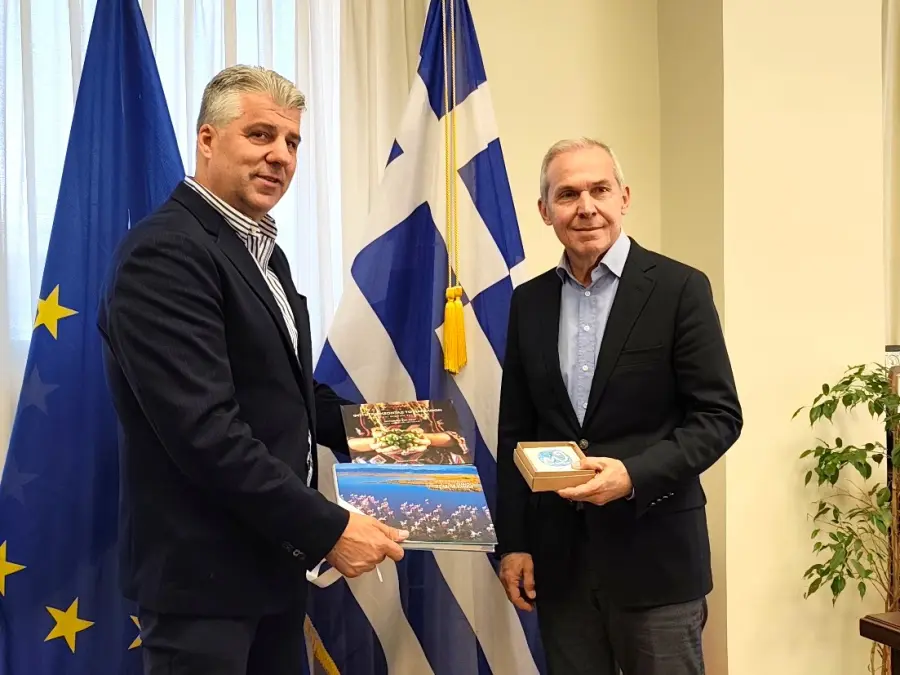 Συνάντηση Δαβάκη–Τοψίδη στην Κομοτηνή για τις ανάγκες της Περιφέρειας ΑΜΘ
