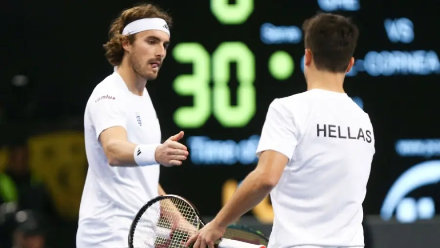 Davis Cup: Ήττα στο διπλό η Ελλάδα και προβάδισμα για τη Σλοβακία