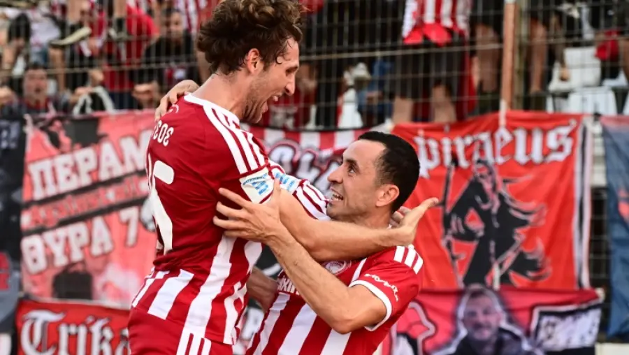 Λεβαδειακός – Ολυμπιακός 0-1: Ο Σάλιακας στο 92' λύτρωσε τους Ερυθρόλευκους!
