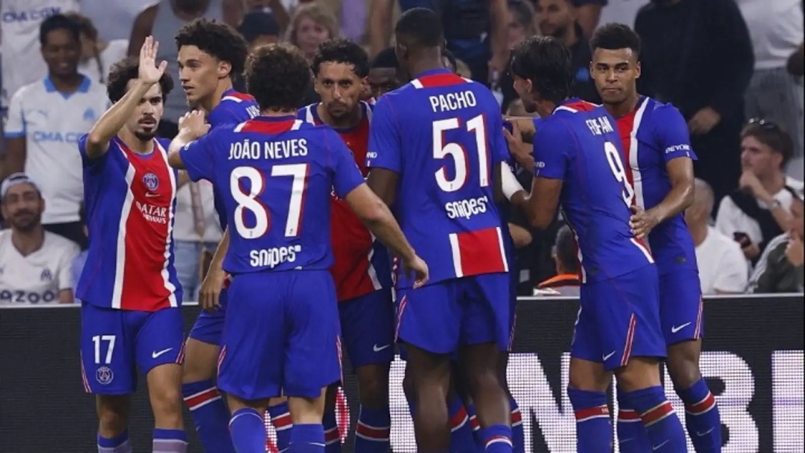 Ligue 1: Καταιγιστική η ΠΣΖ, ισοπέδωσε τη Μαρσέιγ!