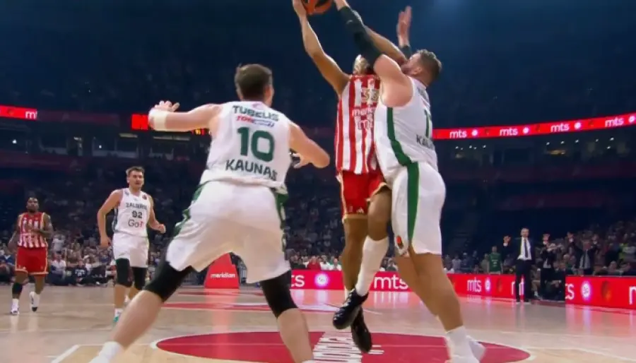Ερυθρός Αστέρας – Ζάλγκιρις 77-83: “Διπλό”… μήνυμα με το… καλησπέρα