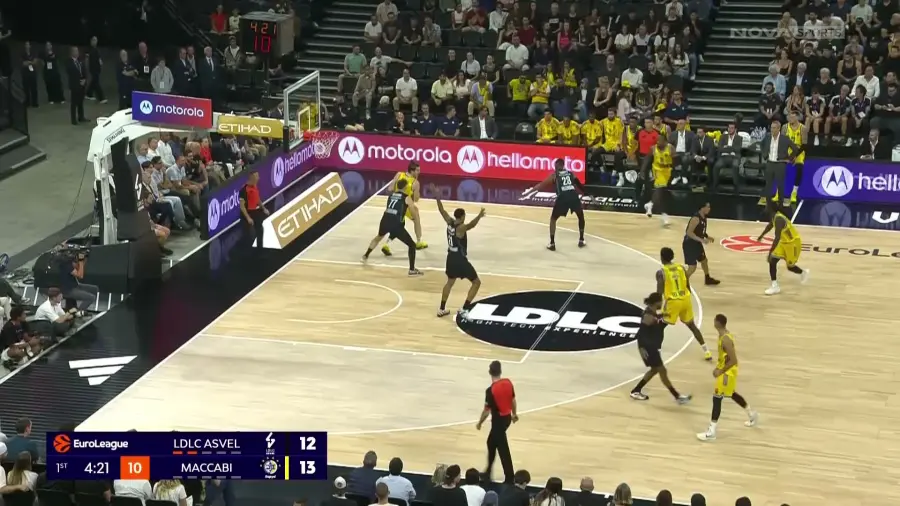 Βιλερμπάν – Μακάμπι Τελ Αβίβ 84-74: Κράουντερ και Μιλς σαν το παλιό καλό κρασί! (highlights)