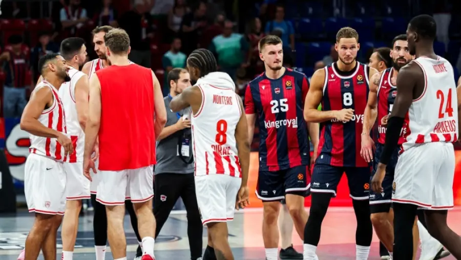 Μπασκόνια - Ολυμπιακός 89-106: Τα highlights από τη νίκη των «ερυθρολεύκων»