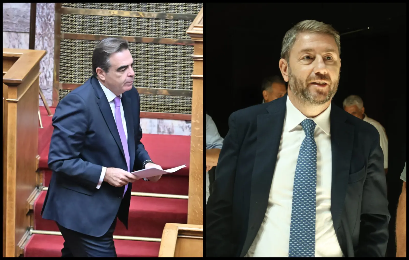 Τι είπαν Ανδρουλάκης – Σχοινάς στο T-Center;