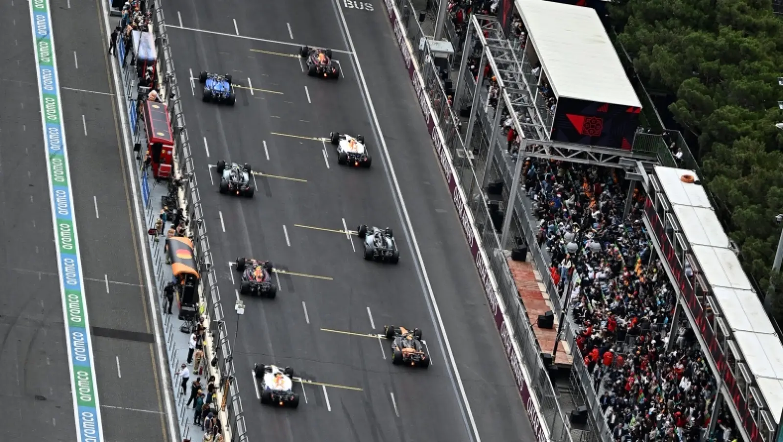 F1, Αζερμπαϊτζάν: Αυτό είναι το τελικό grid του Grand Prix