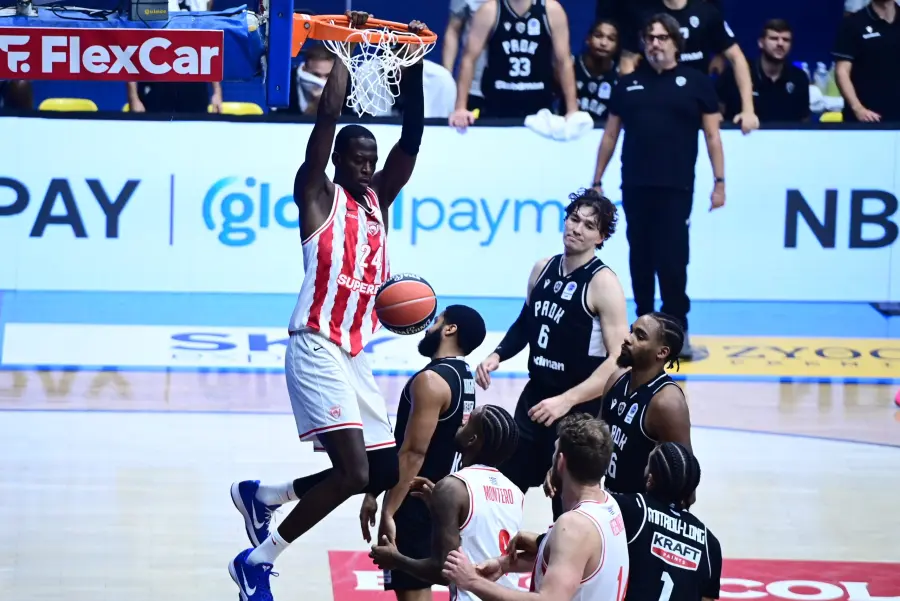 Ολυμπιακός-ΠΑΟΚ 101-96: Χαρακτήρας πρωταθλητή Ευρώπης, τριάδα Βεζένκοφ, Φουρνιέ, Μοντέρο απέναντι στον ανταγωνιστικότατο ΠΑΟΚ (highlights)