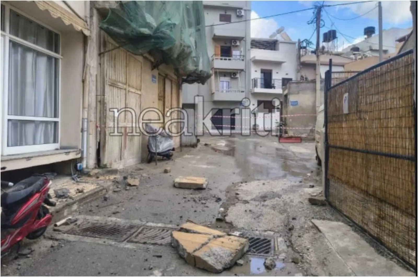 Ηράκλειο: Κατάρρευση τμημάτων μπαλκονιών – Δύο περιπτώσεις εντός λίγων ωρών