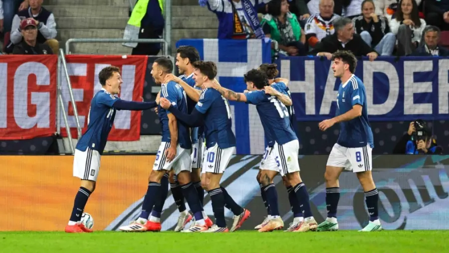 Εθνική Ελλάδας: Πρώτο θέμα στην UEFA ο θρίαμβος στη Γερμανία