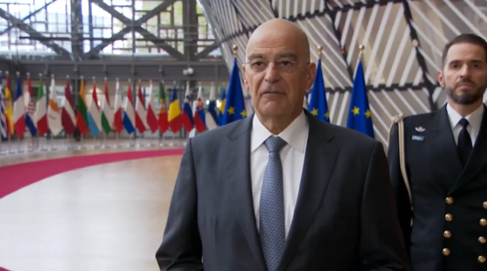 Ν. Δένδια από Βρυξέλλες: «Είναι η στιγμή να αντιληφθεί πλήρως η ΕΕ ότι οι προκλήσεις δεν προέρχονται μόνο από τον Βορρά, αλλά και από τον Νότο»