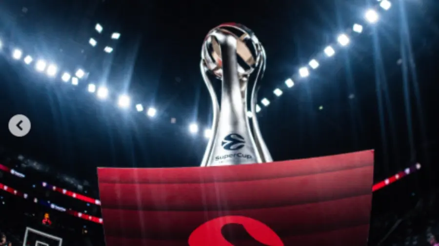 EuroLeague: Αποκάλυψε το Κύπελλο του Super Cup