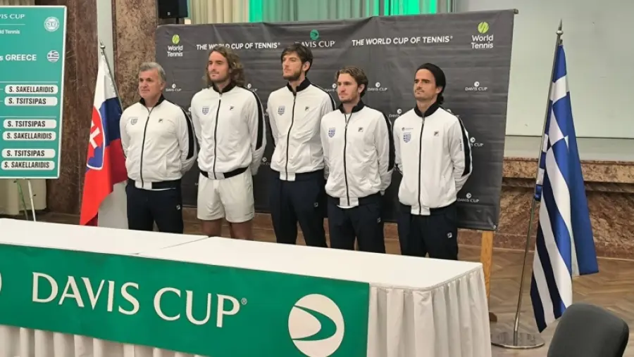 Davis Cup: Το πρόγραμμα της Ελλάδας με τη Σλοβακία στο Κόζιτσε