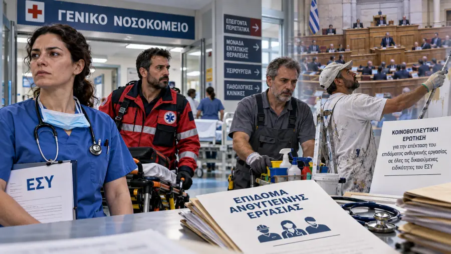 ΚΚΕ: Να καταβάλλεται το επίδομα επικίνδυνης και ανθυγιεινής εργασίας σε όλες τις δικαιούχες ειδικότητες του ΕΣΥ